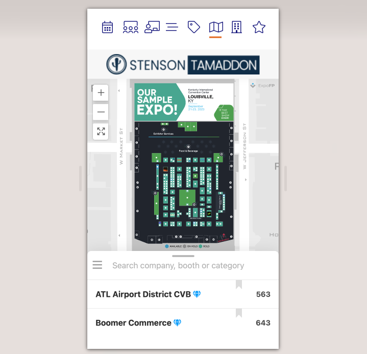 Floor Plan on a Mobile